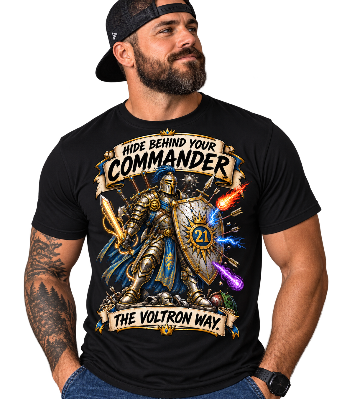 Voltron Commander T-shirt