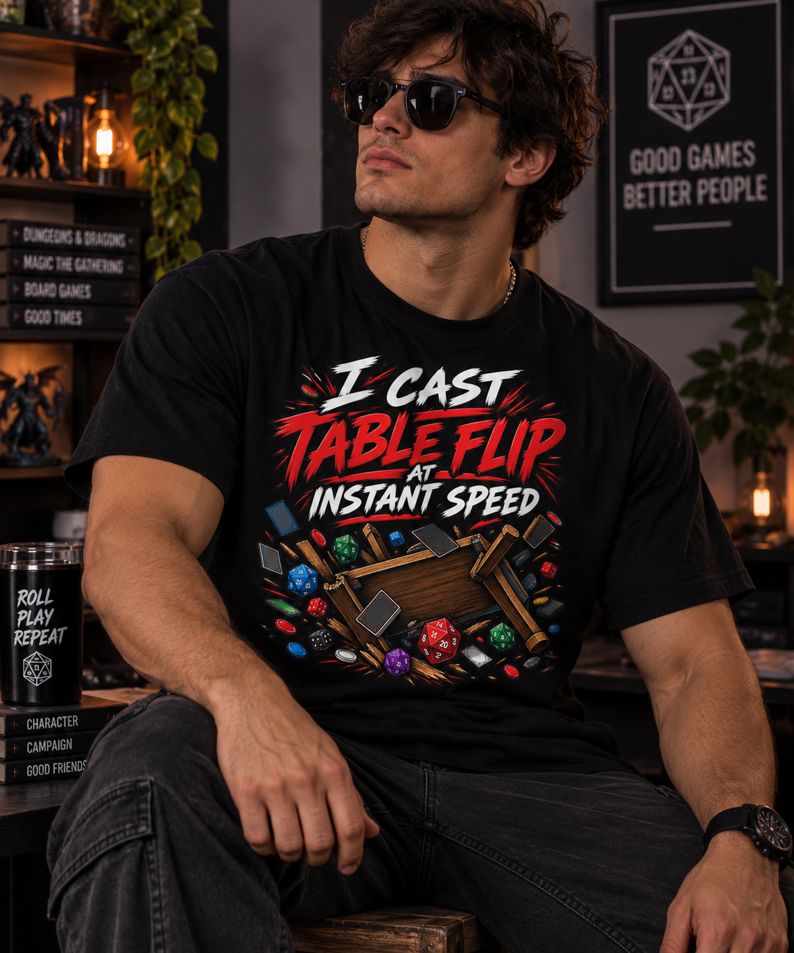 I Cast Table Flip at Instant Speed T-Shirt